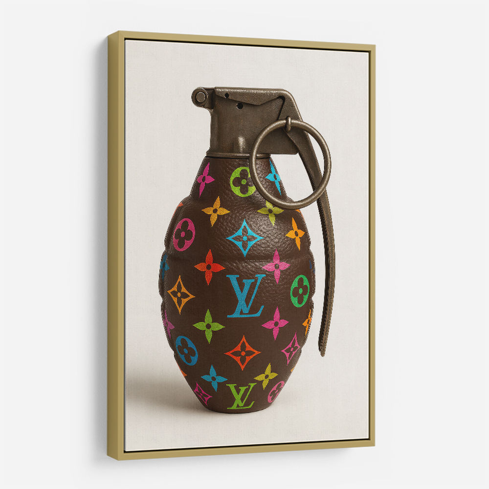Louis Vuitton Fashion Inspired Grenade 3 Wall Art